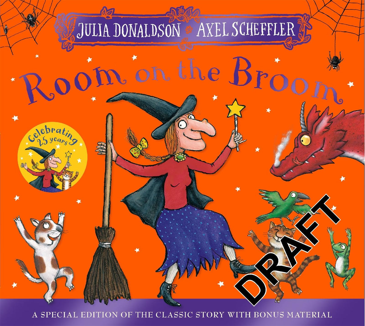 Room on the Broom 25th Anniversary Edition by Julia Donaldson