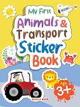 My First Animals & Transport Sticker Book - Age 3+ by Maple Press