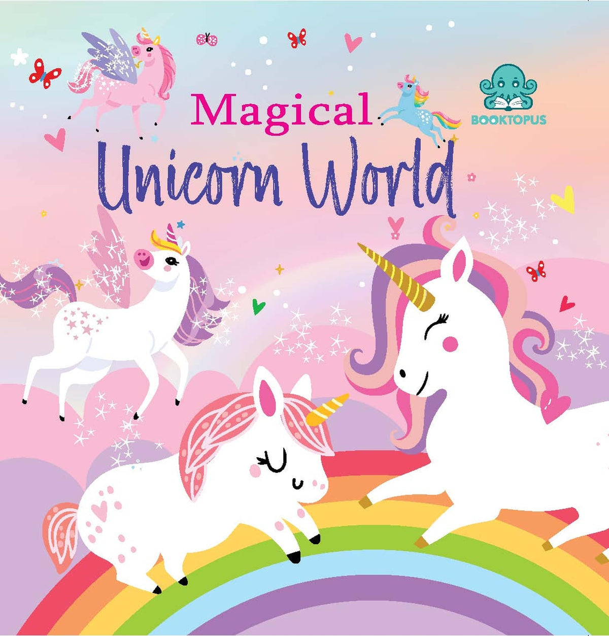 Magical Unicorn World Tail Board Book by Booktopus