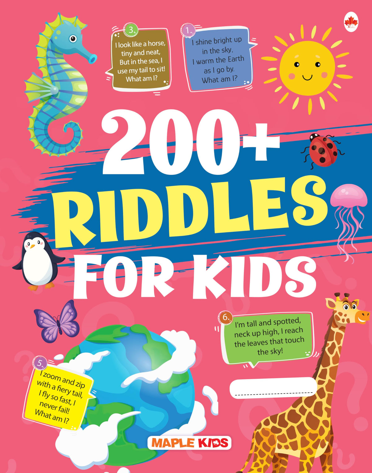 200+Riddles For Kids-Age4+ by Maple Press