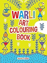 Warli Art Colouring Book by Maple Press