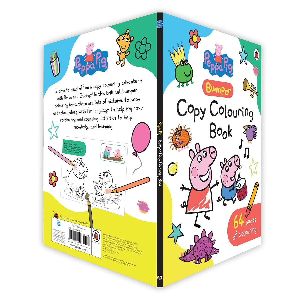 Peppa Pig: Bumper Copy Colouring Book by Peppa Pig