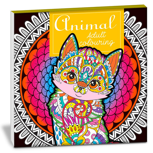 Animal Adult Colouring