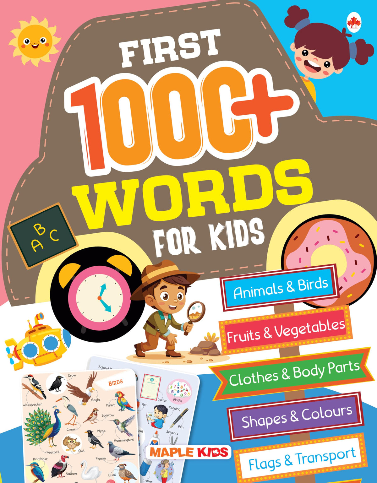 First 1000+Words for Kids by Maple Press