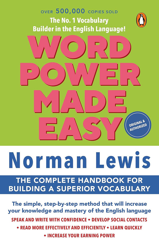 Word Power Made Easy - The No 1 Vocabulary Builder in the English Language | Over 5,00,000 copies sold.