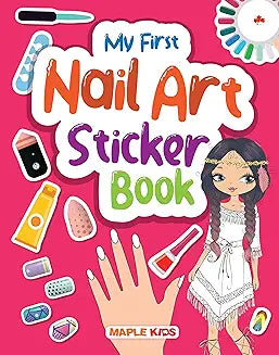 My First Nail Art Sticker Book by Maple Press