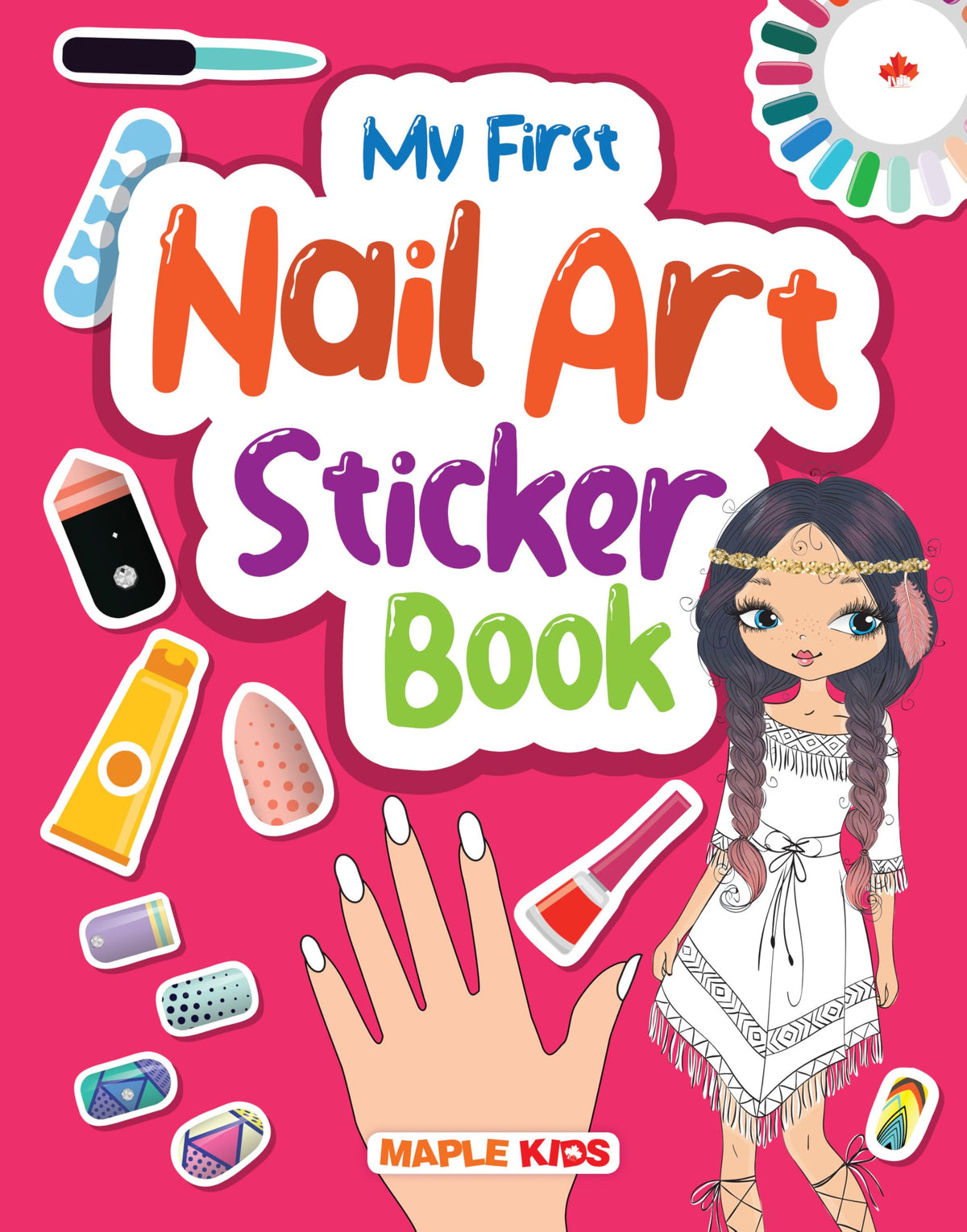 My First Nail Art Sticker Book by Maple Press