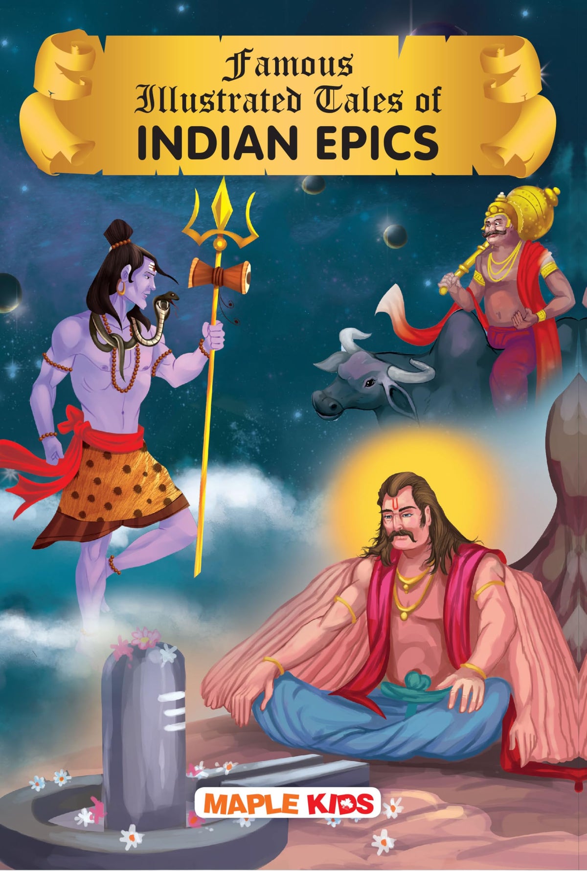 Indian Epics (Illustrated) - Story Book for Kids by Maple Press