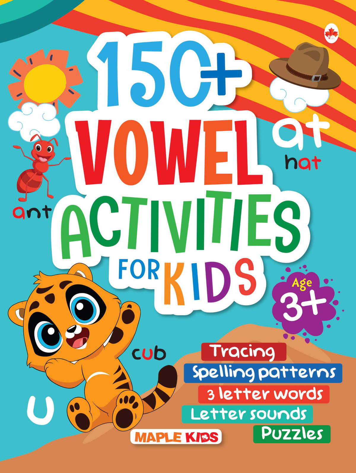 150+ Vowel Activities for Kids-Age3+ by Maple Press