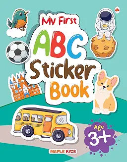 My First ABC Sticker Book - Age 3+ by Maple Press