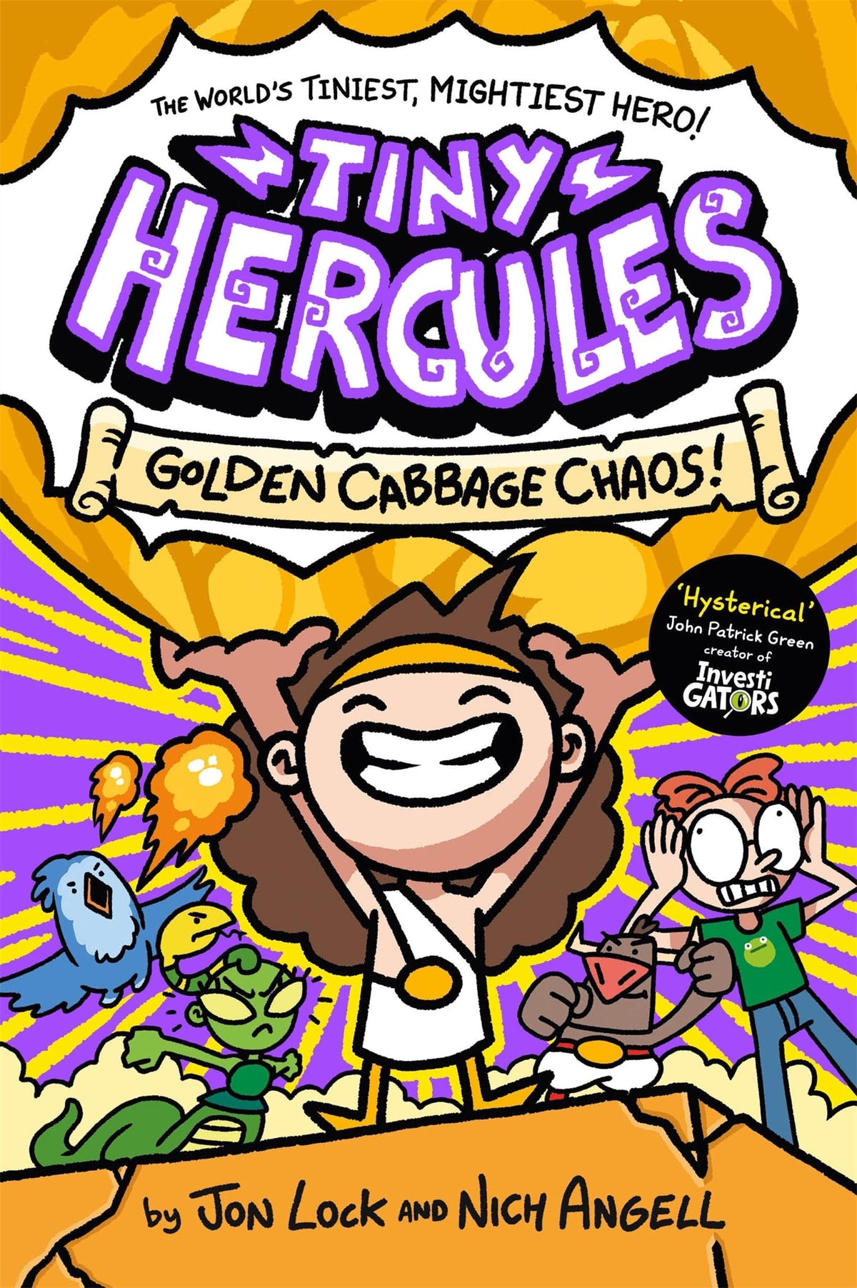 Tiny Hercules - Golden Cabbage Chaos by Jon Lock & Nich Angell