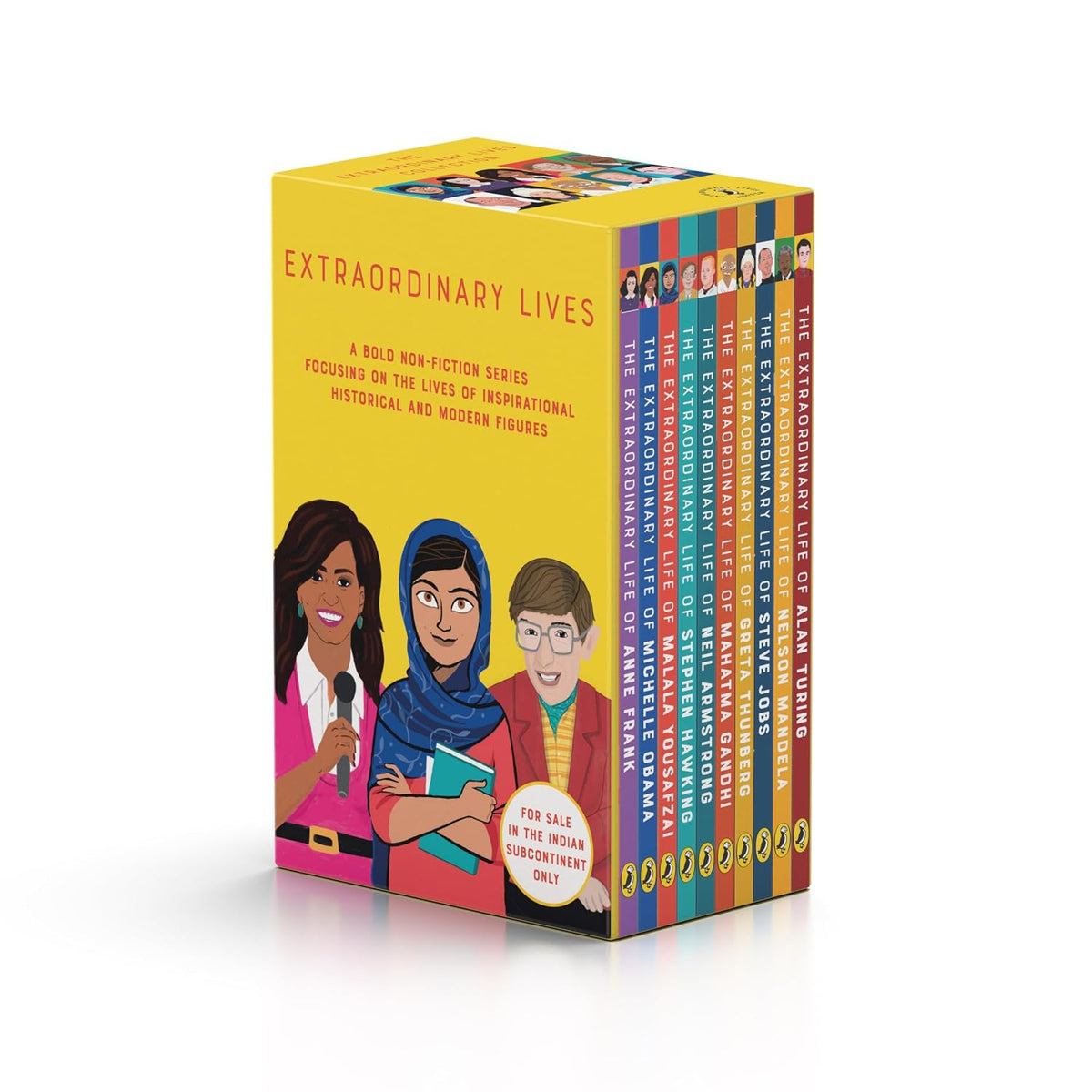 Extraordinary Lives Boxset (10 Books) by Various