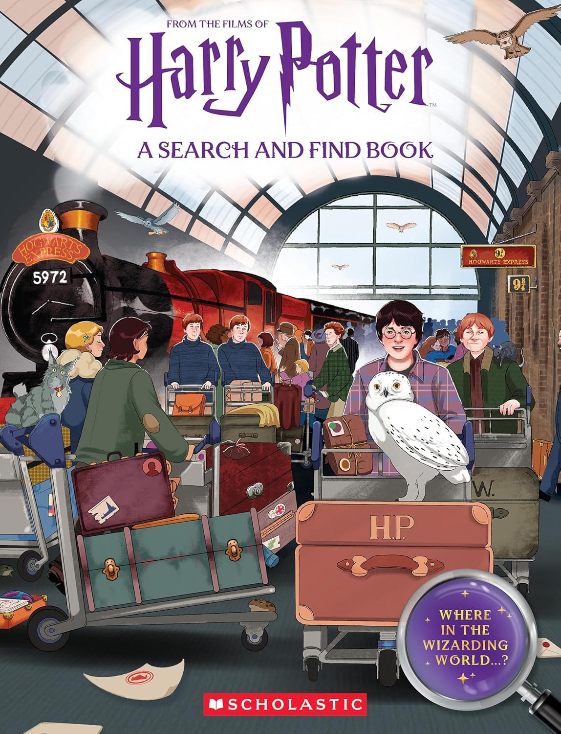 Where in the Wizarding World? an Official Harry Potter Search-And-Find Book by Scholastic