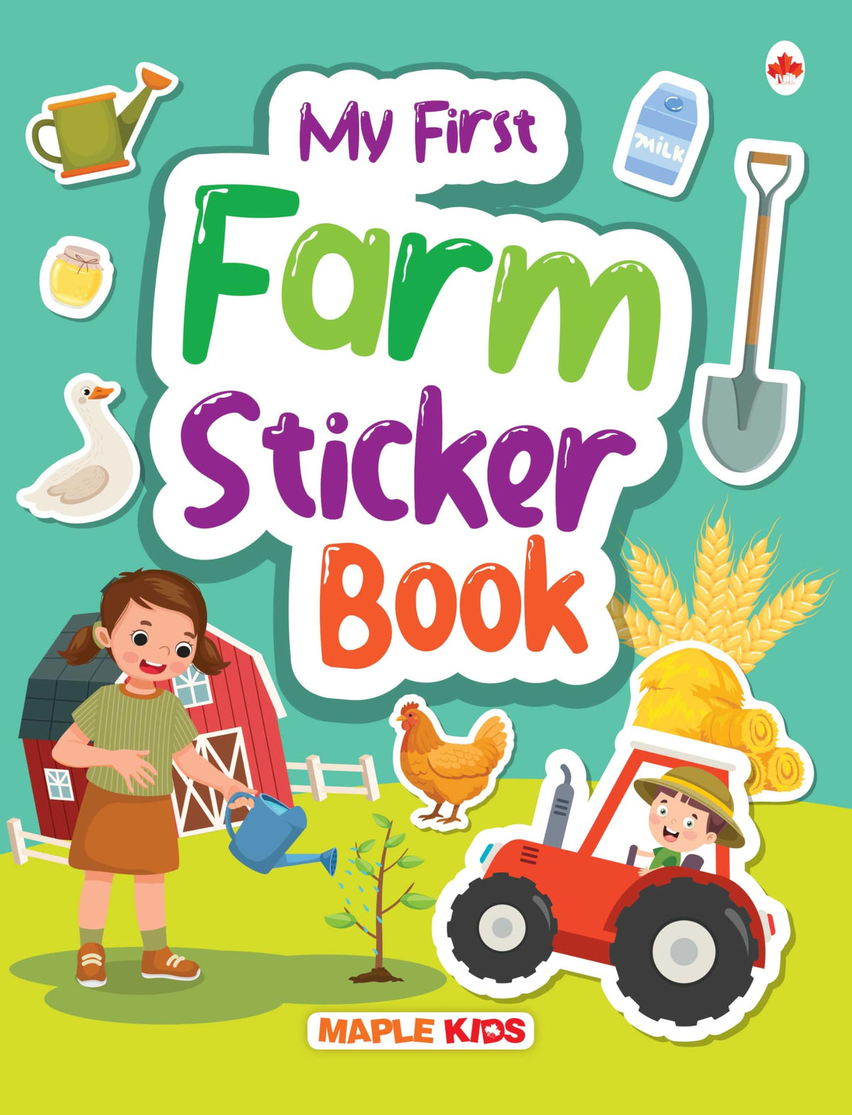 My First Farm Sticker Book by Maple Press