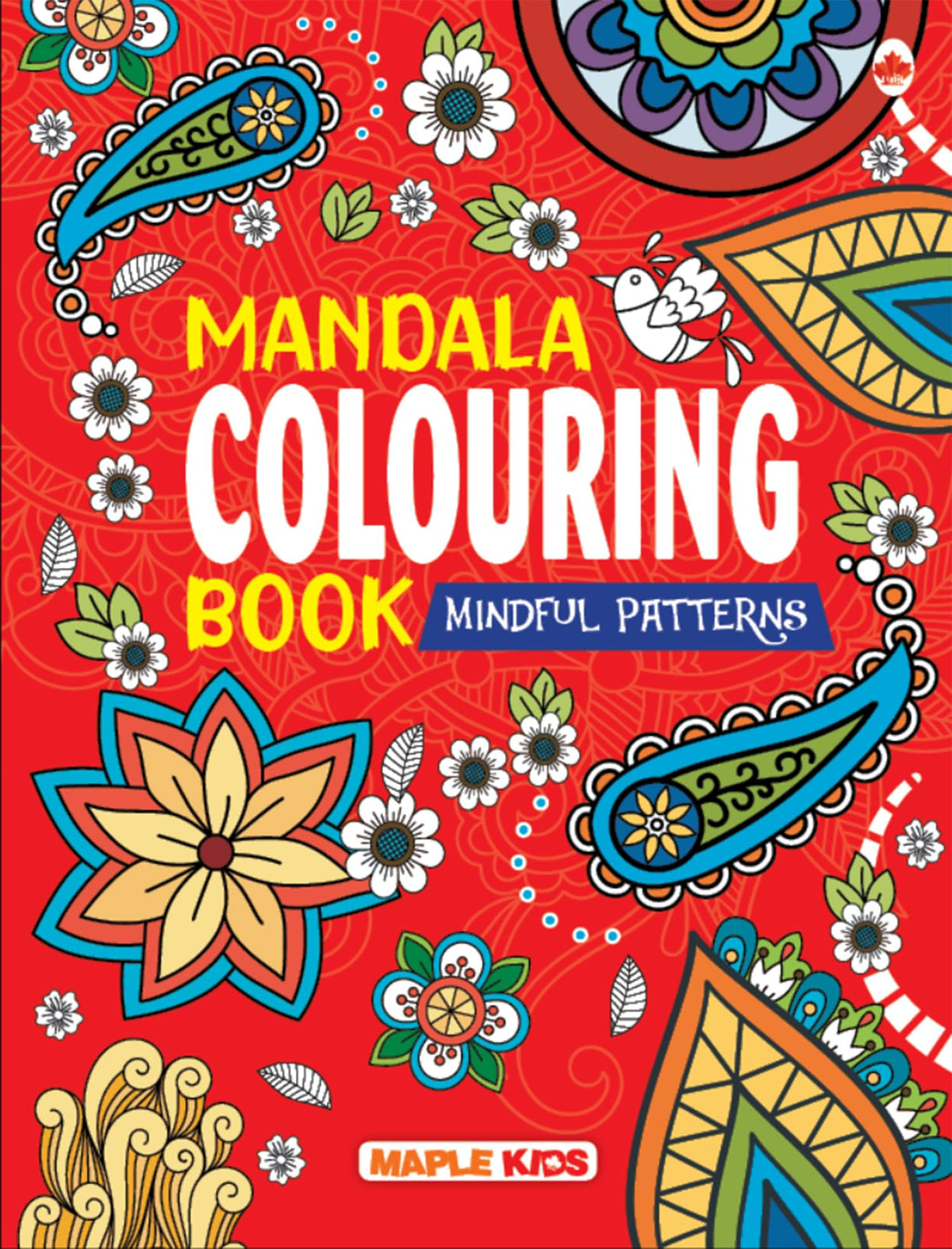 Mandala Colouring Book-Mindful Patterns by Maple Press