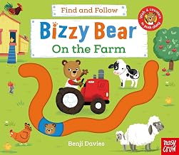 Bizzy Bear: Find and Follow on the Farm by Benji Davis