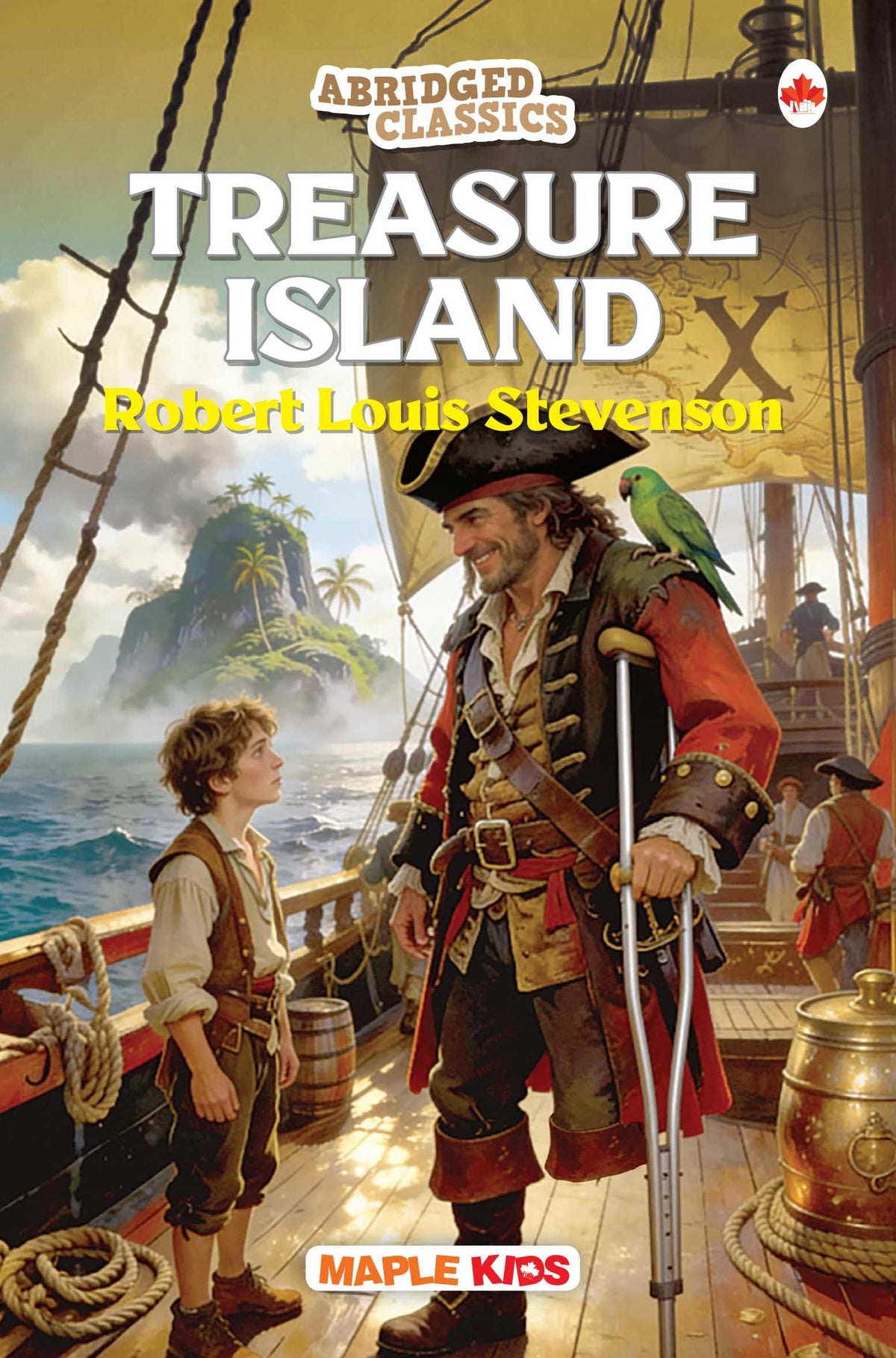 Treasure Island (abridged Classics) by Maple Press In House
