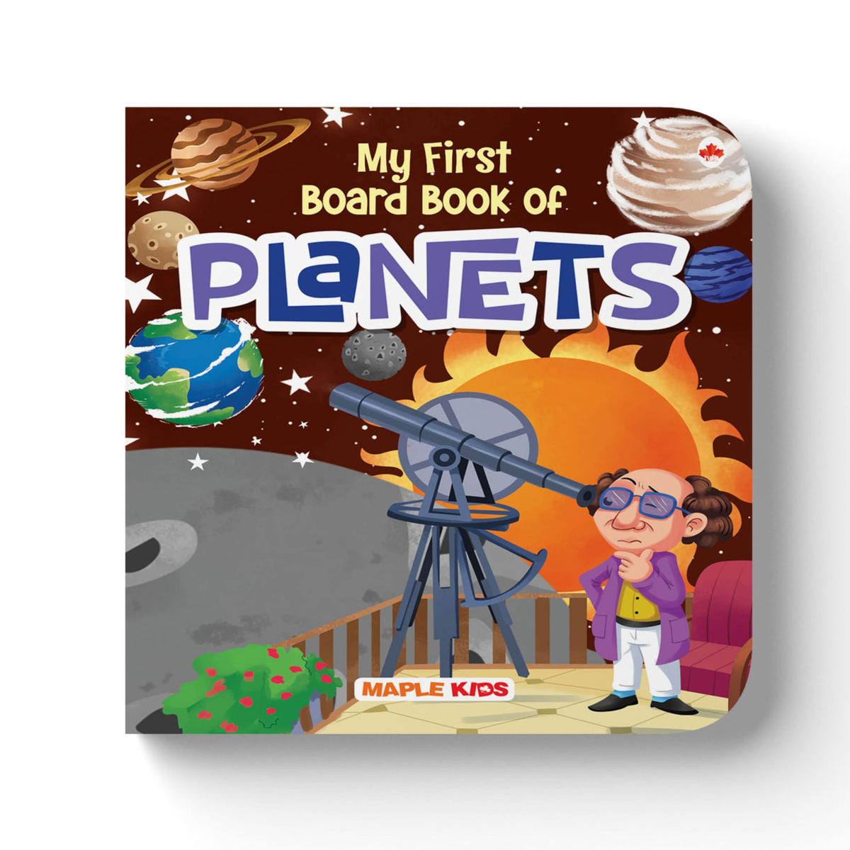 My First Board Book of Planets by Maple Press