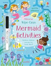 Wipe-Clean Mermaid Activities by Usborne