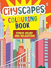 Cityscapes Colouring Book by Maple Press