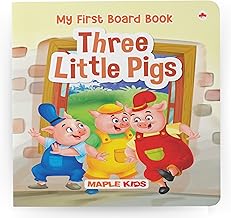 My First Board Book-Three Little Pigs by Maple Press In House