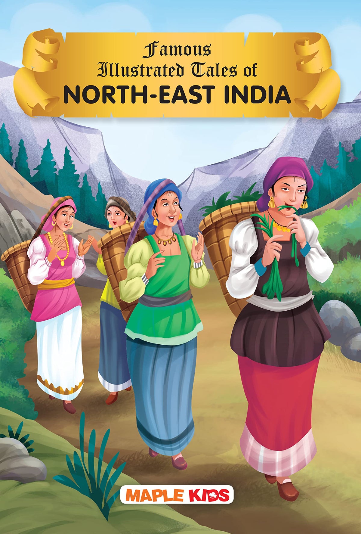Famous Illustrated Tales of North-East India by Maple Press In House
