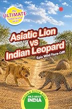 Asiatic Lion vs Indian Leopard by Asad Rahmani