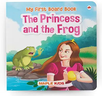 My First Board Book-The Princess and the Frog by Maple Press In House