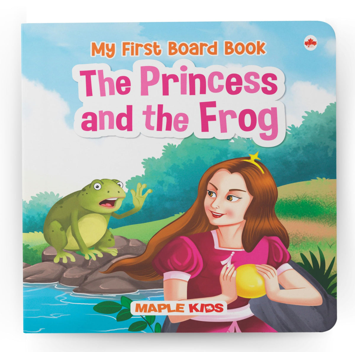 My First Board Book-The Princess and the Frog by Maple Press In House