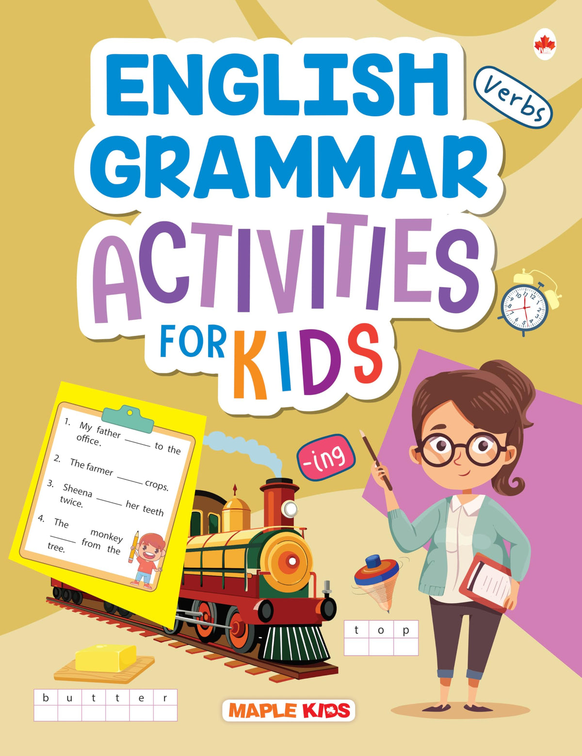 English Grammar Activities for Kids by Maple Press