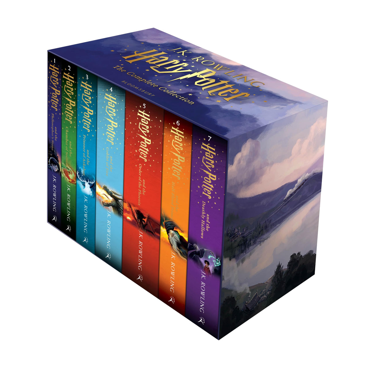 Harry Potter Box Set: The Complete Collection (Children’s Paperback) - (Box Set -Set of 7 Vols) by J K Rowling