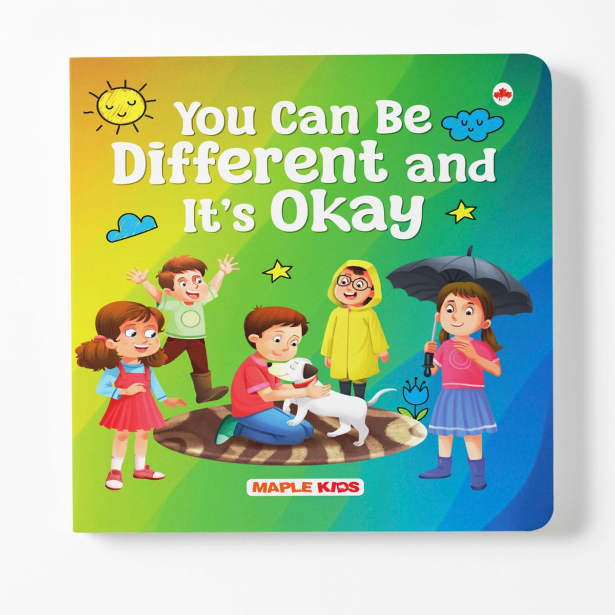 You Can Be Different and it's Okay (Board Book) by Maple Press