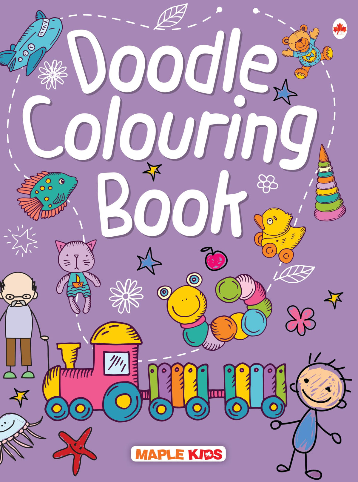 Doodle Colouring Book for Kids-2 by Maple Press