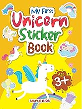 My First Unicorn Sticker Book-Age3+ by Maple Press