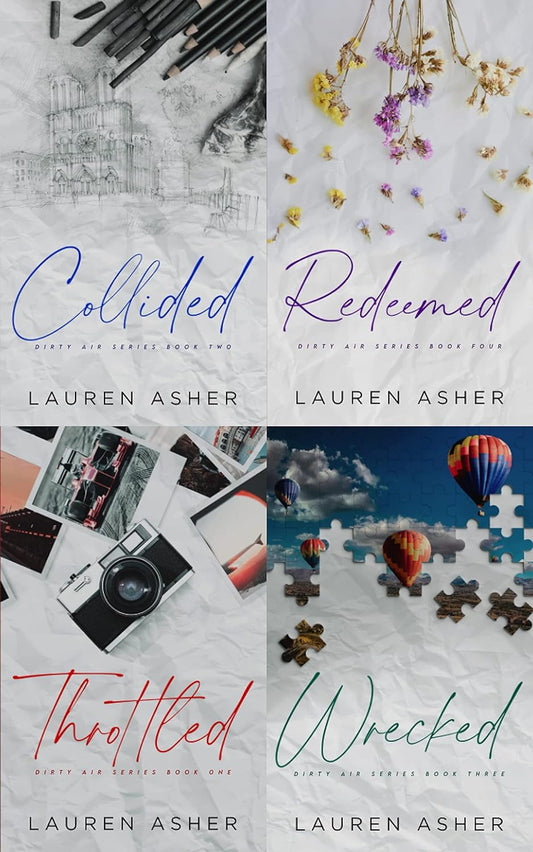 Dirty Air Series Bestseller Combo ( Collided + Redeemed + Throttled + Wrecked )