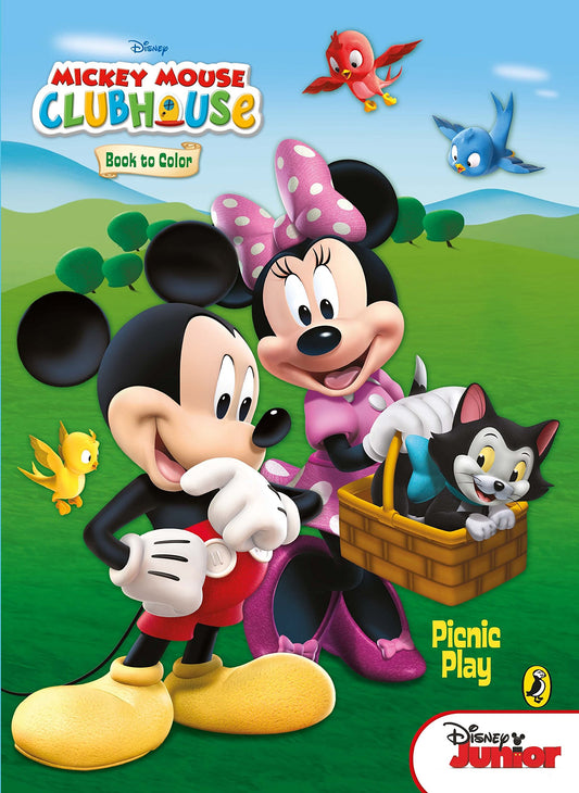 Picnic Play - Book to Colour