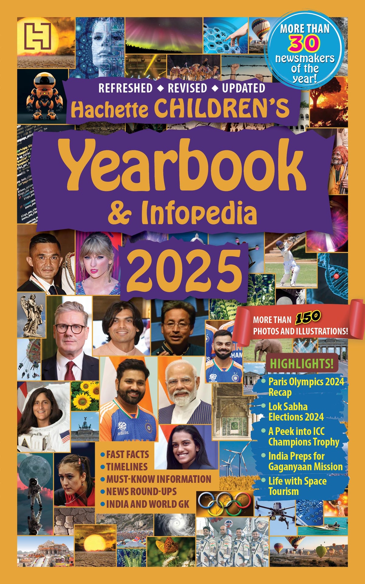 Hachette Children’s Yearbook and Infopedia 2025 by Hachette India