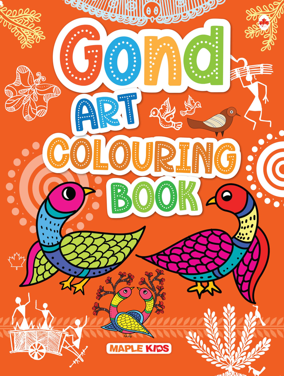 Gond Art Colouring Book by Maple Press