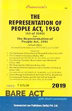 The Pepresntation of People Act, 1950 (Act of 1950) by Commercial'S