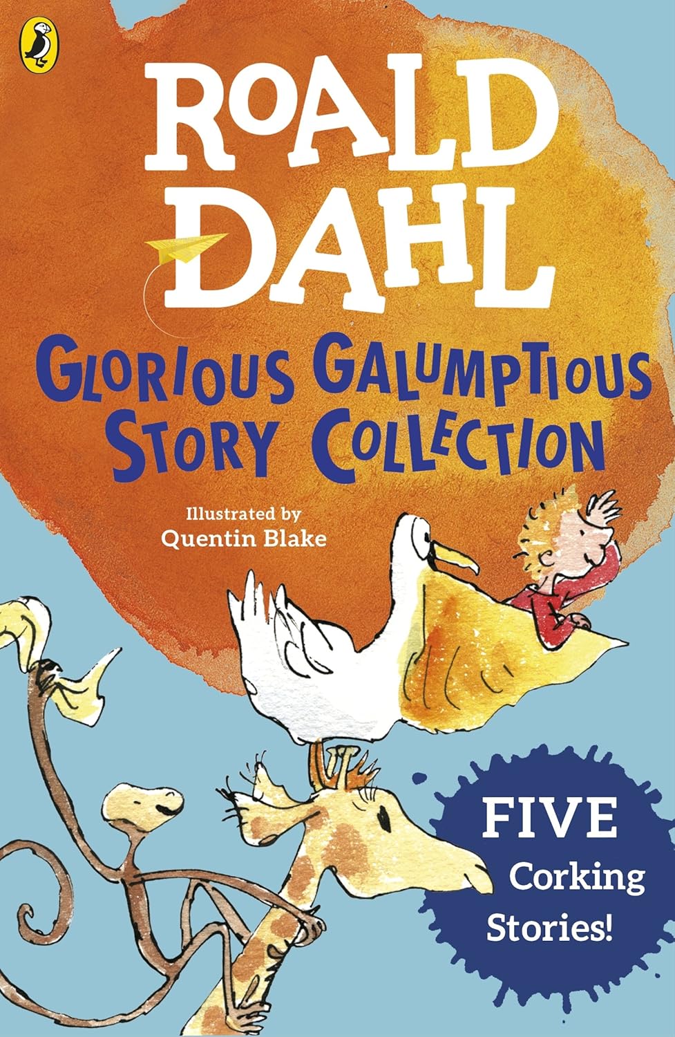 5 Books Roald Dahl's Glorious Galumptious Story Collection Set mi