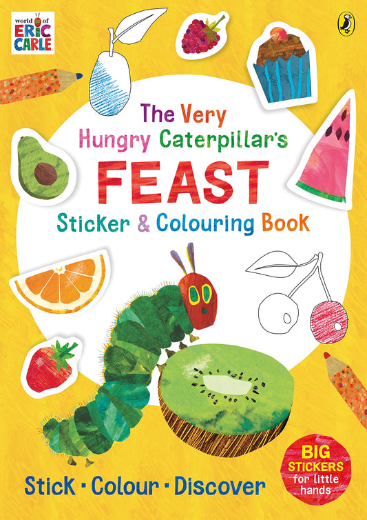 Feast - Sticker and Colouring Book by Carle Eric