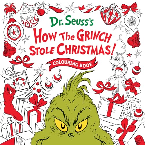 HOW THE GRINCH STOLE CHRISTMAS! COLOURING BOOK