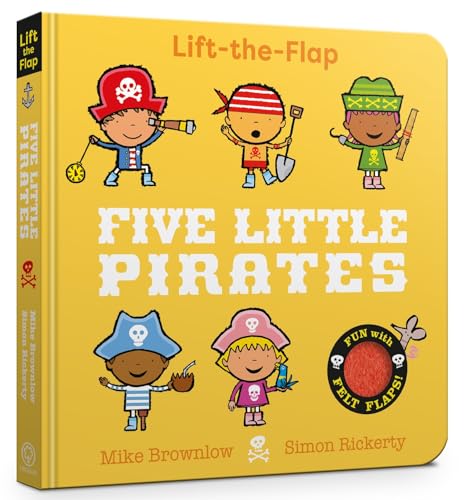 Orchard Books Five Little Pirates Lift-the-Flap.