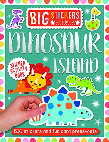BIG STICKERS FOR LITTLE HANDS DINOSAUR ISLAND