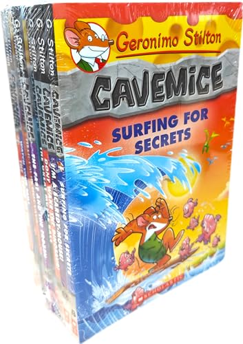 Geronimo Stilton Cavemice (Set of 8 Books)
