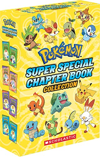 Pokemon Super Special Chapter Book Box Set (Set of 4 Books)
