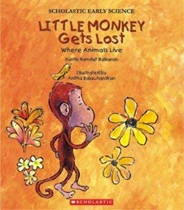 Little Monkey Gets Lost Where Animals Live