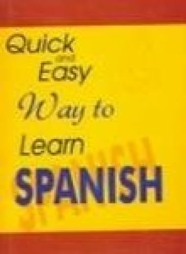 Quick And Easy Way To Learn Spanish [Paperback] Gitika