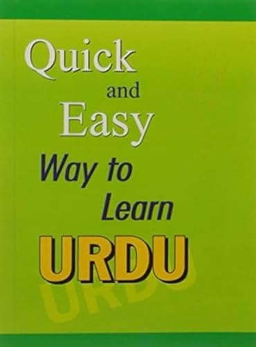 QUALIS BOOKS Quick and Easy Way to Learn Urdu