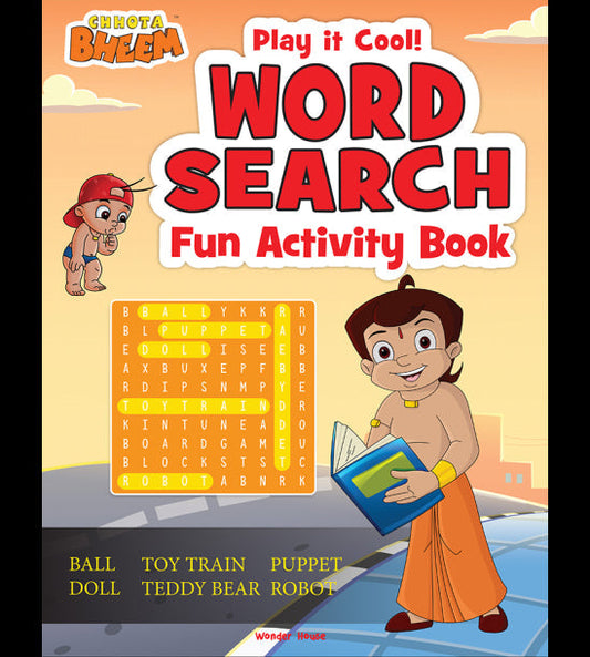 Chhota Bheem - Play It Cool! Word Search : Fun Activity Book